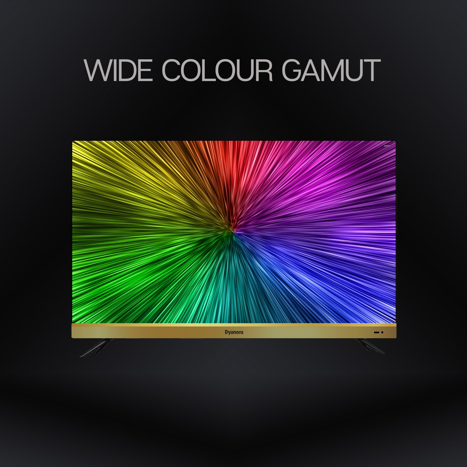 Image of Dyanora OMEGA 165 cm (65 inch) Ultra HD (4K) LED Smart Android TV with HDR 10, 60 Watt Dolby Surround Sound, Ultra Thin Frameless Design