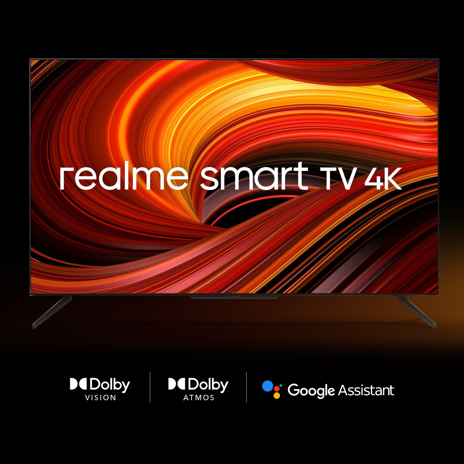 Image of realme 108 cm (43 inch) Ultra HD (4K) LED Smart Android TV with Handsfree Voice Search and Dolby Vision & Atmos (RMV2004)