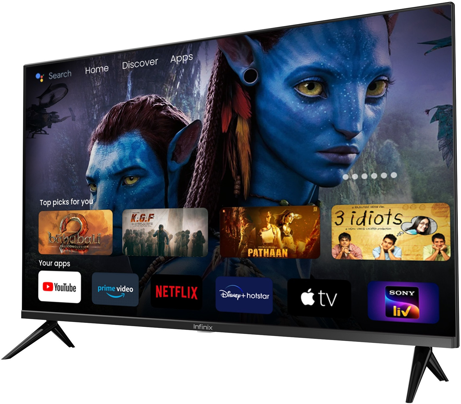 Image of Infinix X3IN 109 cm (43 inch) Full HD LED Smart Android TV with EPIC Engine, Cinematic