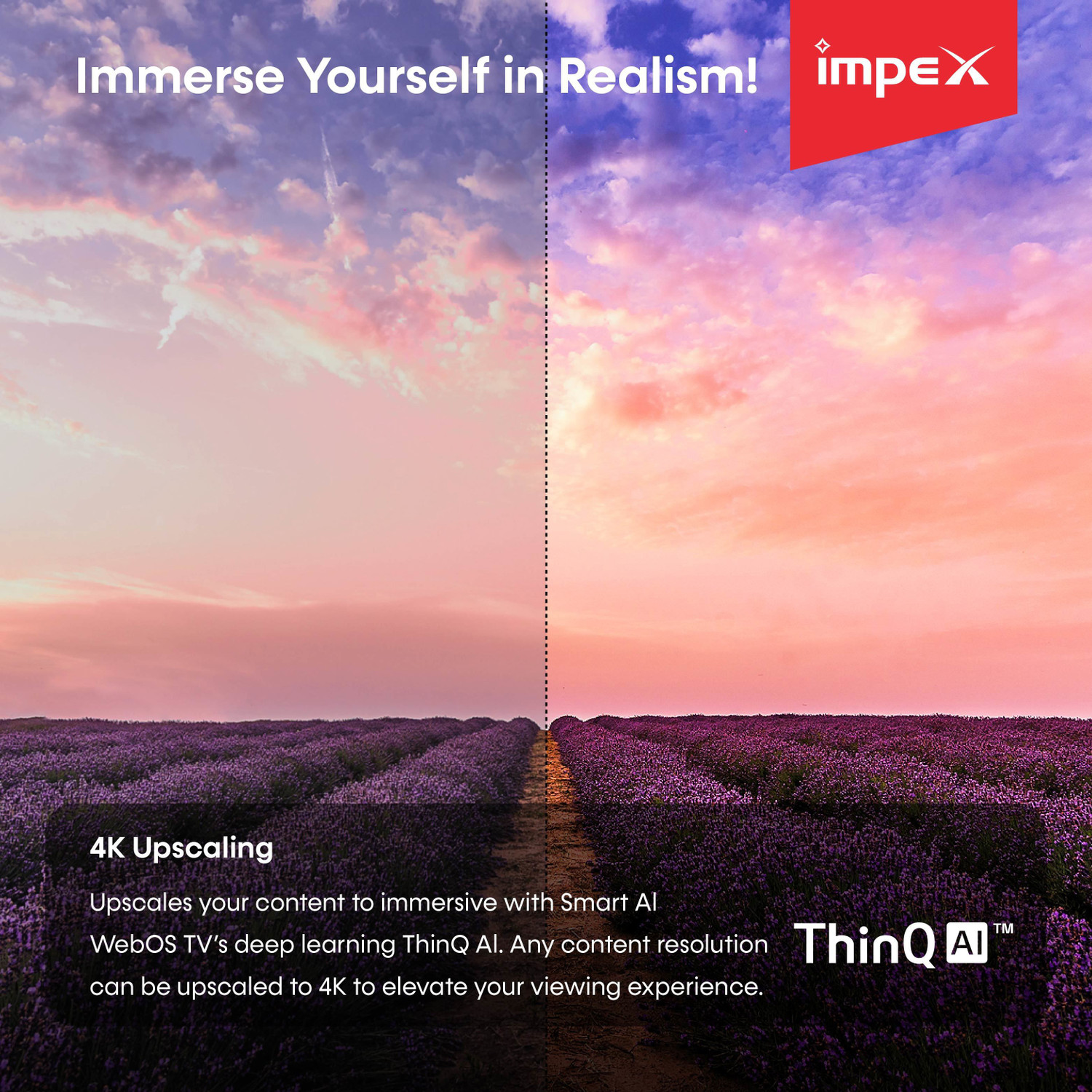 Image of IMPEX FIESTA Dolby Audio 139 cm (55 inch) Ultra HD (4K) LED Smart WebOS TV