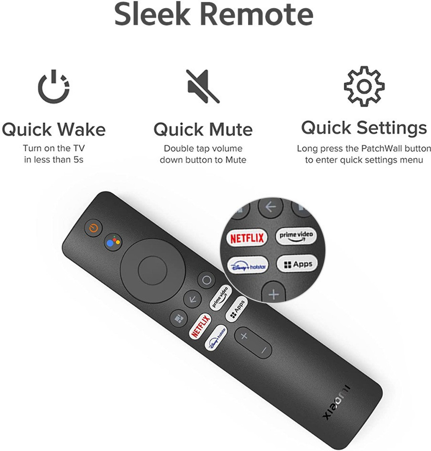 Image of XIAOMI X Series 125 cm (50 inch) Ultra HD (4K) LED Smart Android TV with 4K Dolby Vision | HDR10 | HLG | Dolby Audio | DTS: Virtual X | DTS-HD |Vivid Picture Engine