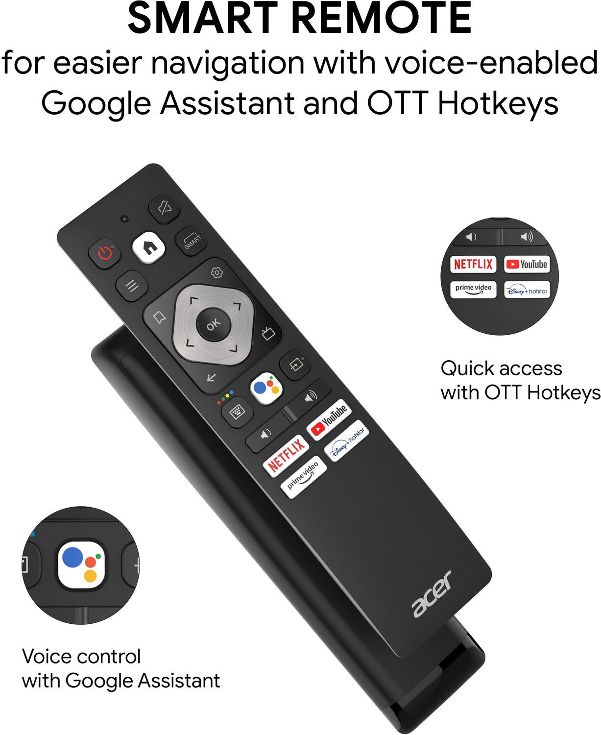 Image of Acer XL Series 178 cm (70 inch) Ultra HD (4K) LED Smart Android TV with Android 11, 24W Dolby Audio, MEMC