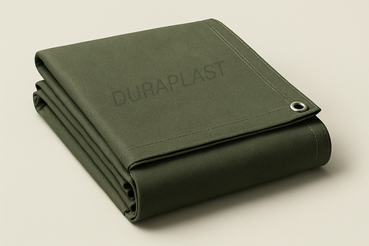 Image of DURAPLAST WATERPROOF TARPAULIN SHEET - CANVAS TIRPAL 800GSM 9' X 7.5' FEET Tent - For CAMPING , INDUSTRIAL , TRUCK / LORRY , ROOF /TERRACE (Green)