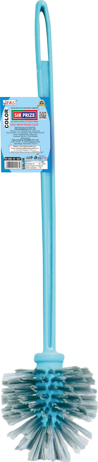Image of Silver tech 2Pcs -Long Handled Brush Golf Silicone Toilet Brush, No Dead End Cleaning Brush with Holder (Multicolor)