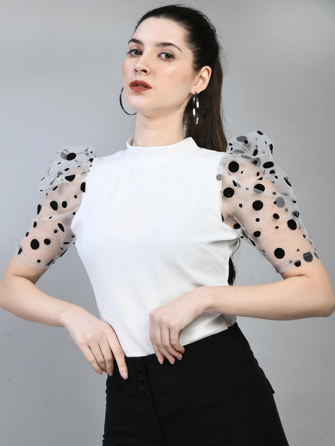 Image of Realglimpse Casual Regular Sleeves Printed Women Pink Top