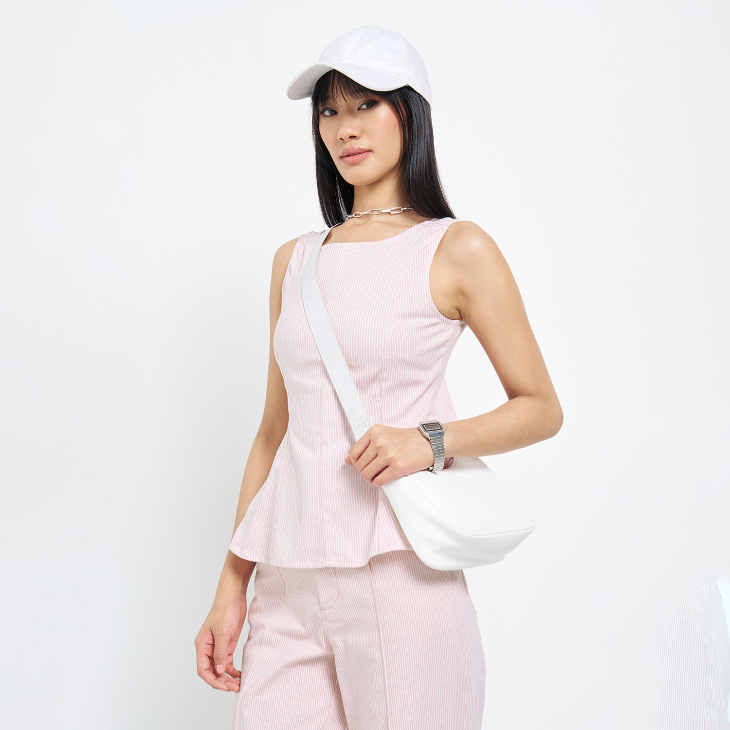 Sf Jeans By Pantaloons Casual Solid Women Pink Top
