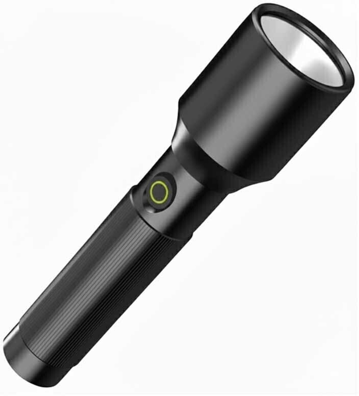 Image of ApexBeam USB Rechargeable Long Throw LED Flashlight Torch (Multicolor, 4.5 cm, Rechargeable)