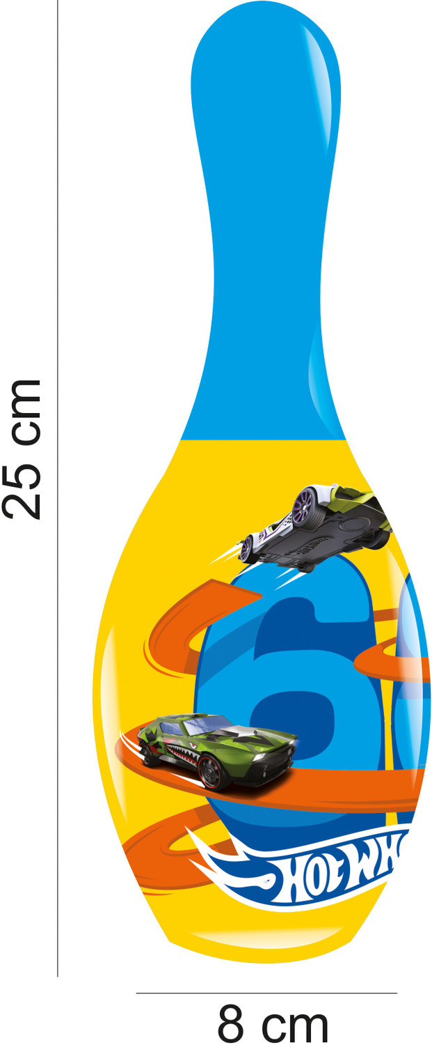 Image of HOT WHEELS Large Bowling Set for Kids Bowling