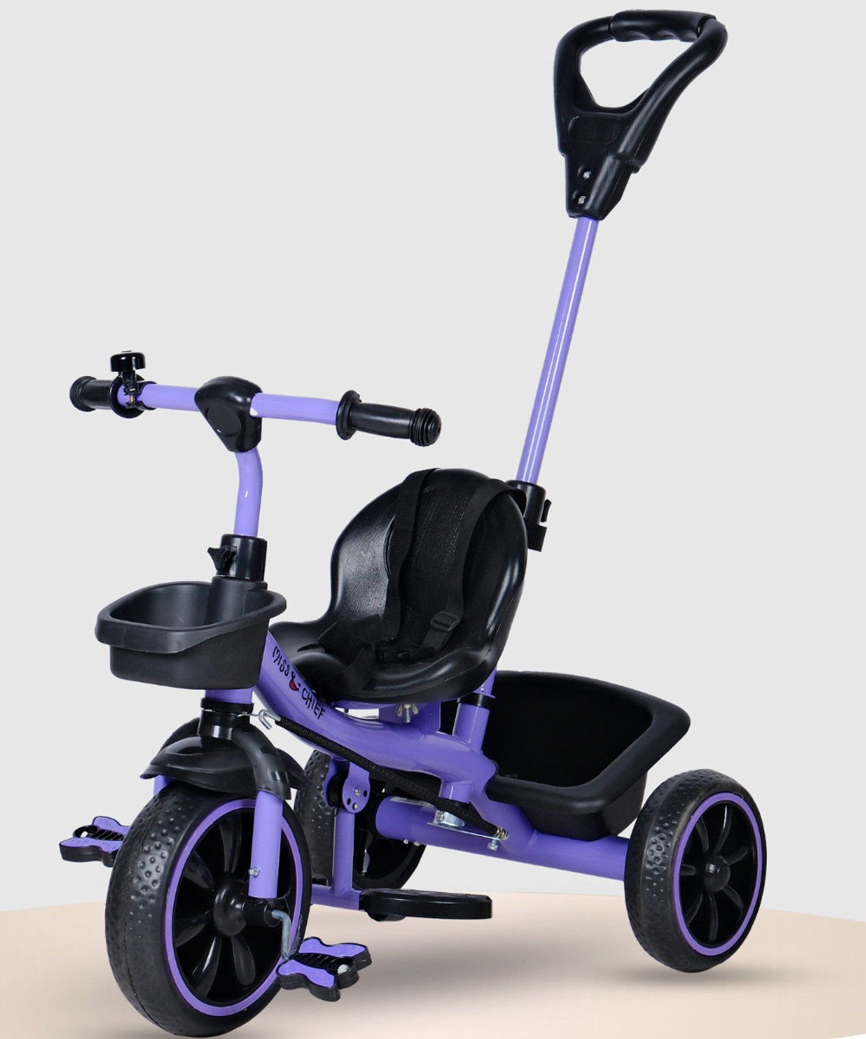 Miss & Chief Adventure Parental Handle Sturdy and Safe for Kids (Ages 2-5yrs) Tricycle