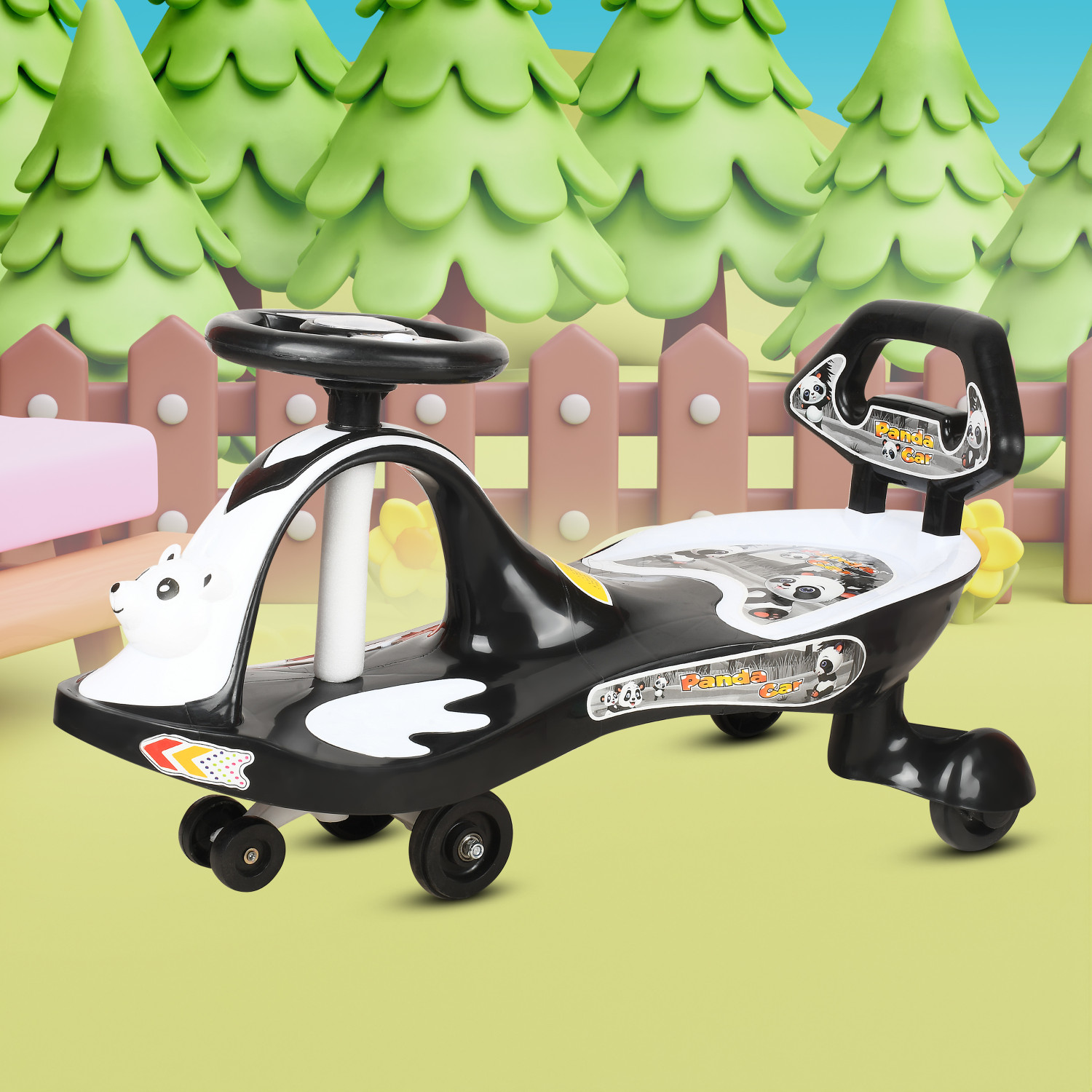 Toys R Us Avigo Ride-on Baby Car|Push Car|Swing Car|Ride on Toy Car for Kids Kids Magic Toy Car|Push Rider|Steering Music & Lights for Kids|Twister Ri...