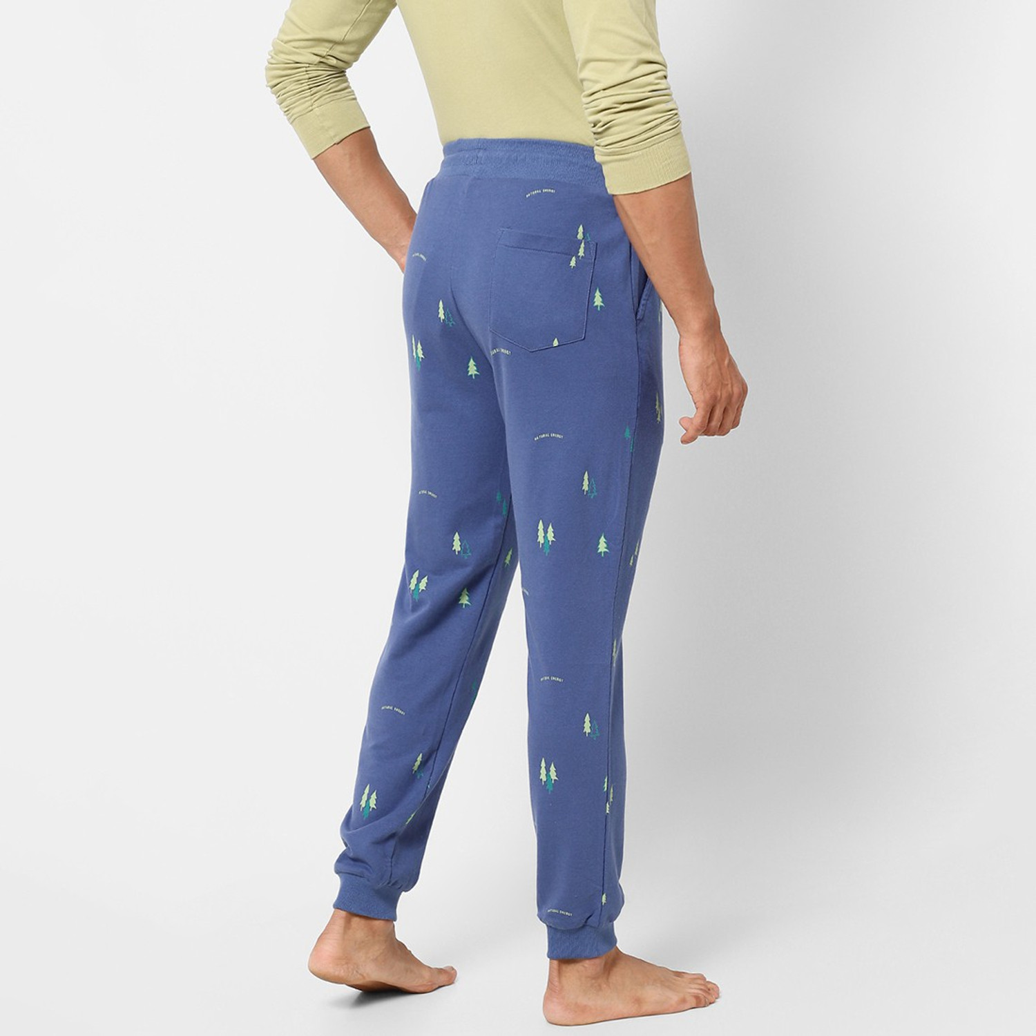 Ajile By Pantaloons Solid Men Dark Blue Track Pants Price History