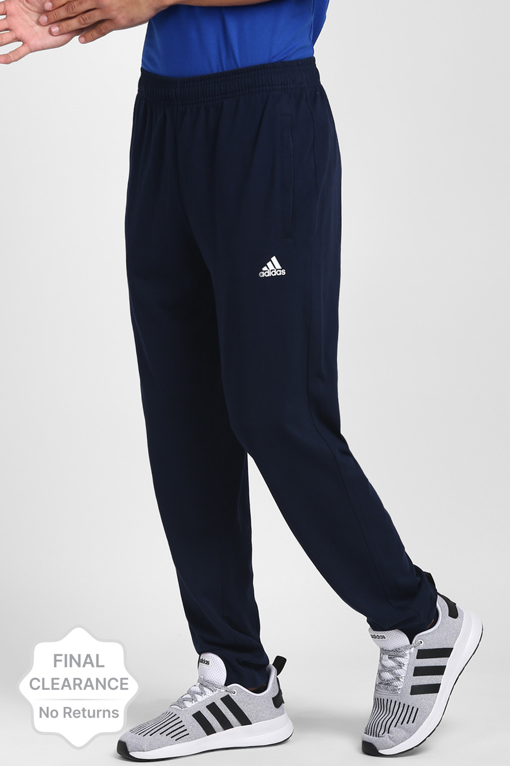 Adidas solid men track pants outlet