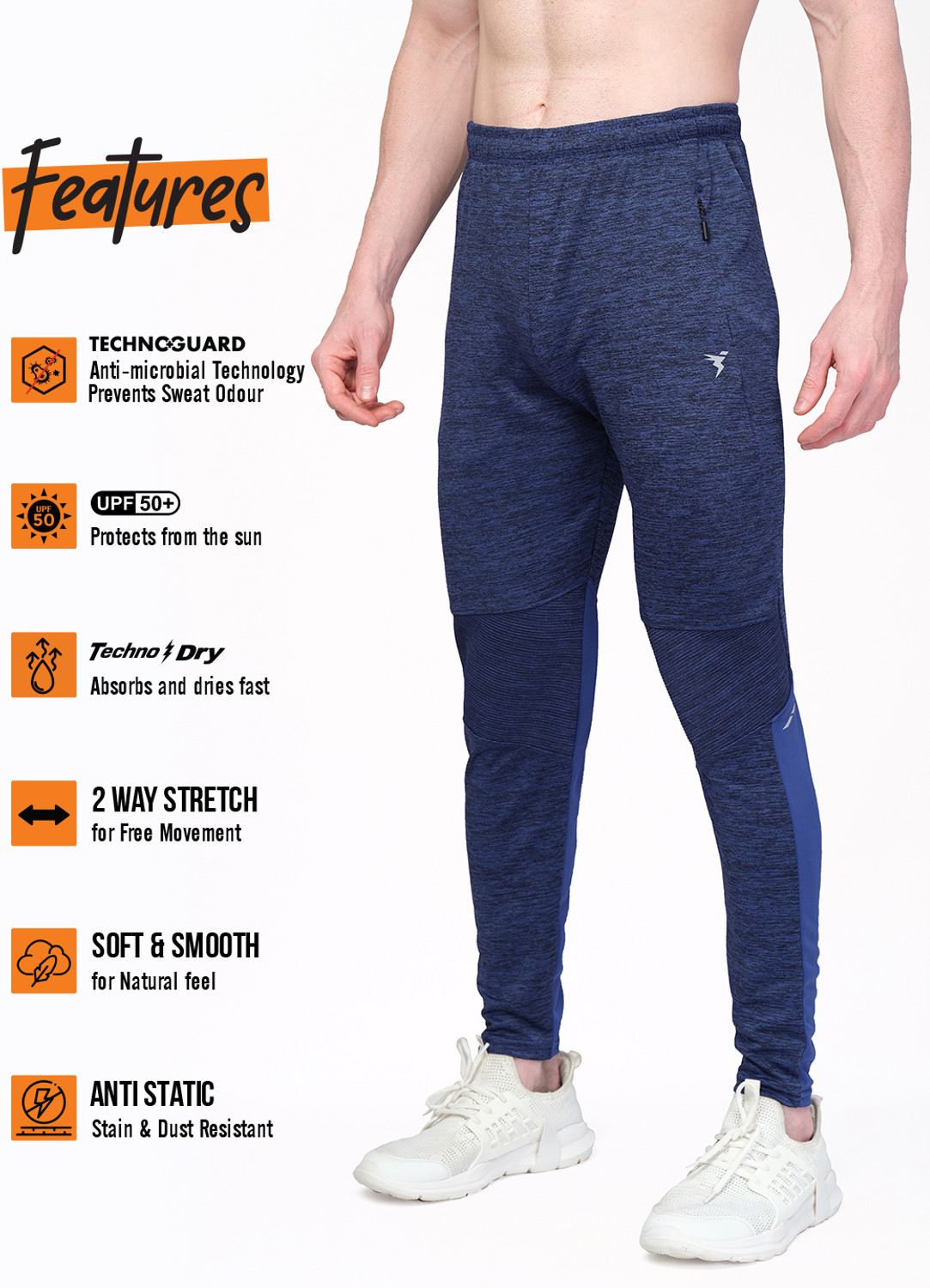 Sports track pant design top