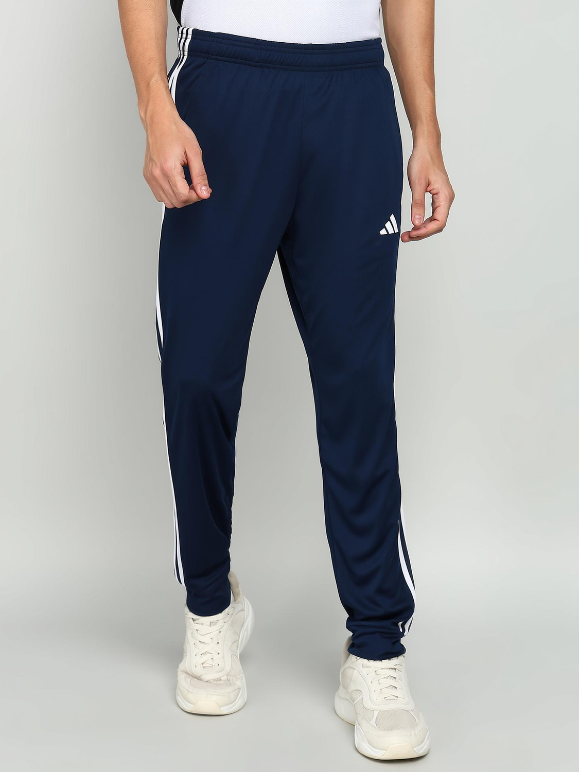 ADIDAS Solid Men Blue Track Pants