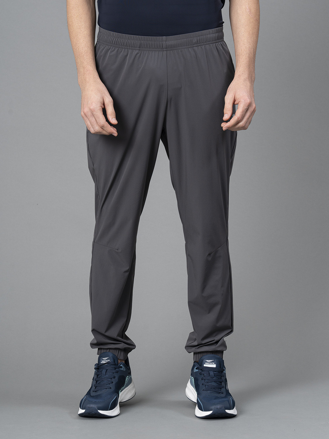 RED TAPE Solid Men Grey Track Pants Price History
