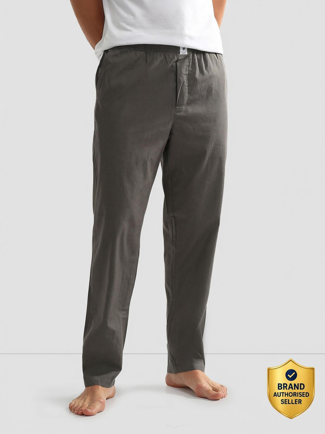 U.S. POLO ASSN. Solid Men Grey Track Pants