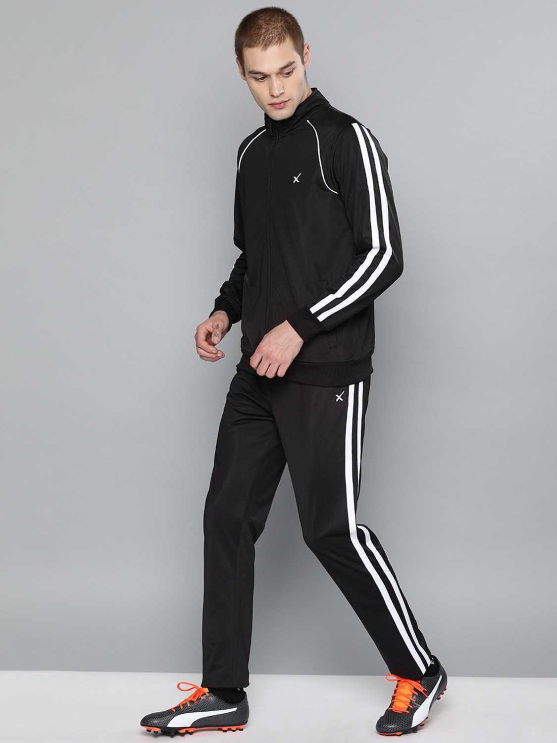 HRX by Hrithik Roshan Solid Men Track Suit Price History