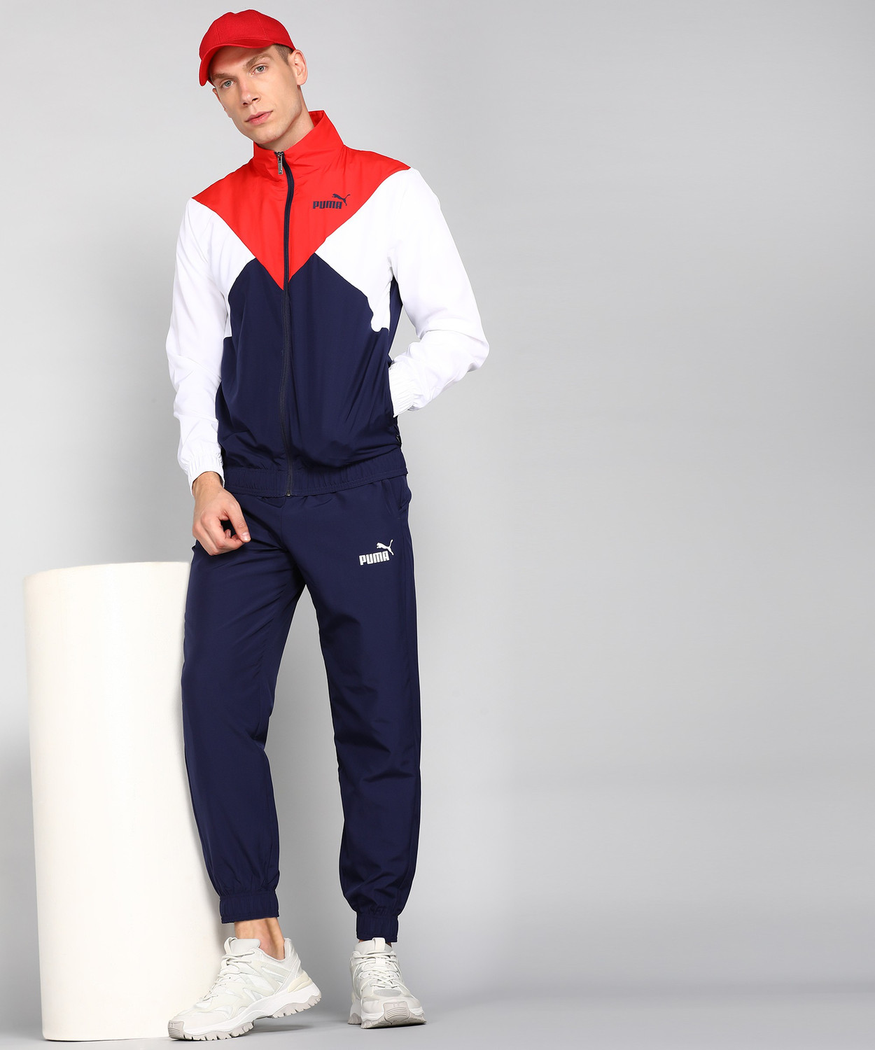 PUMA Woven Tracksuit Colorblock Men Track Suit Price History