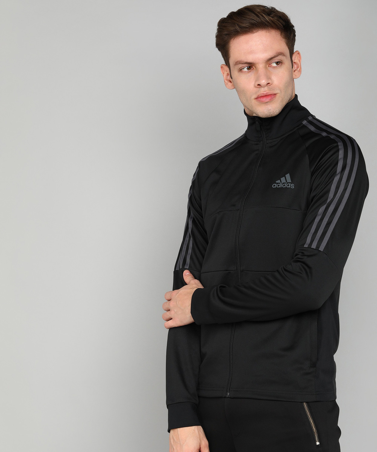 ADIDAS Full Sleeve Solid Men Jacket Price History