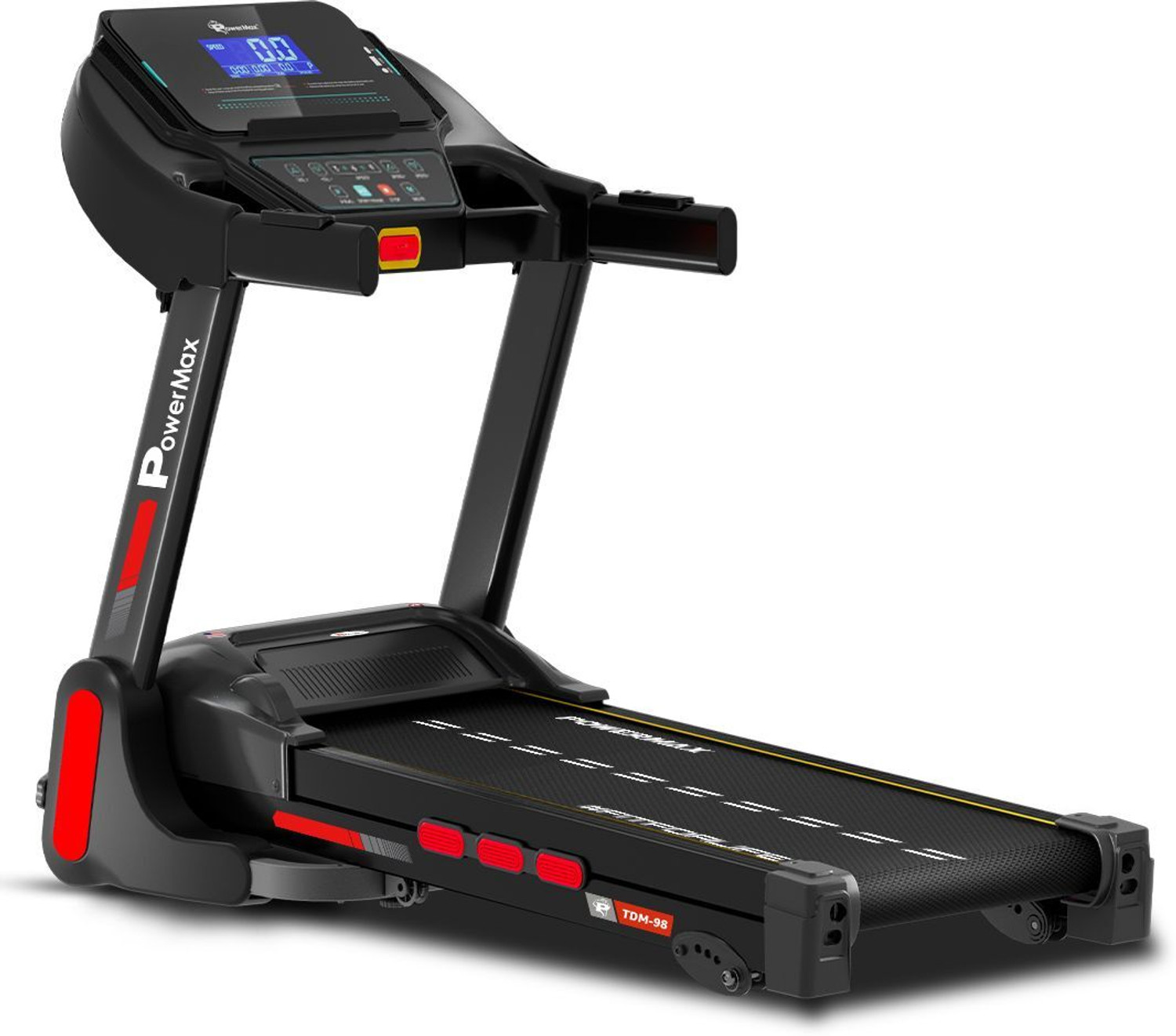 Powermax TDM-98 1.75HP Foldable Motorized Treadmill – ₹16,999
