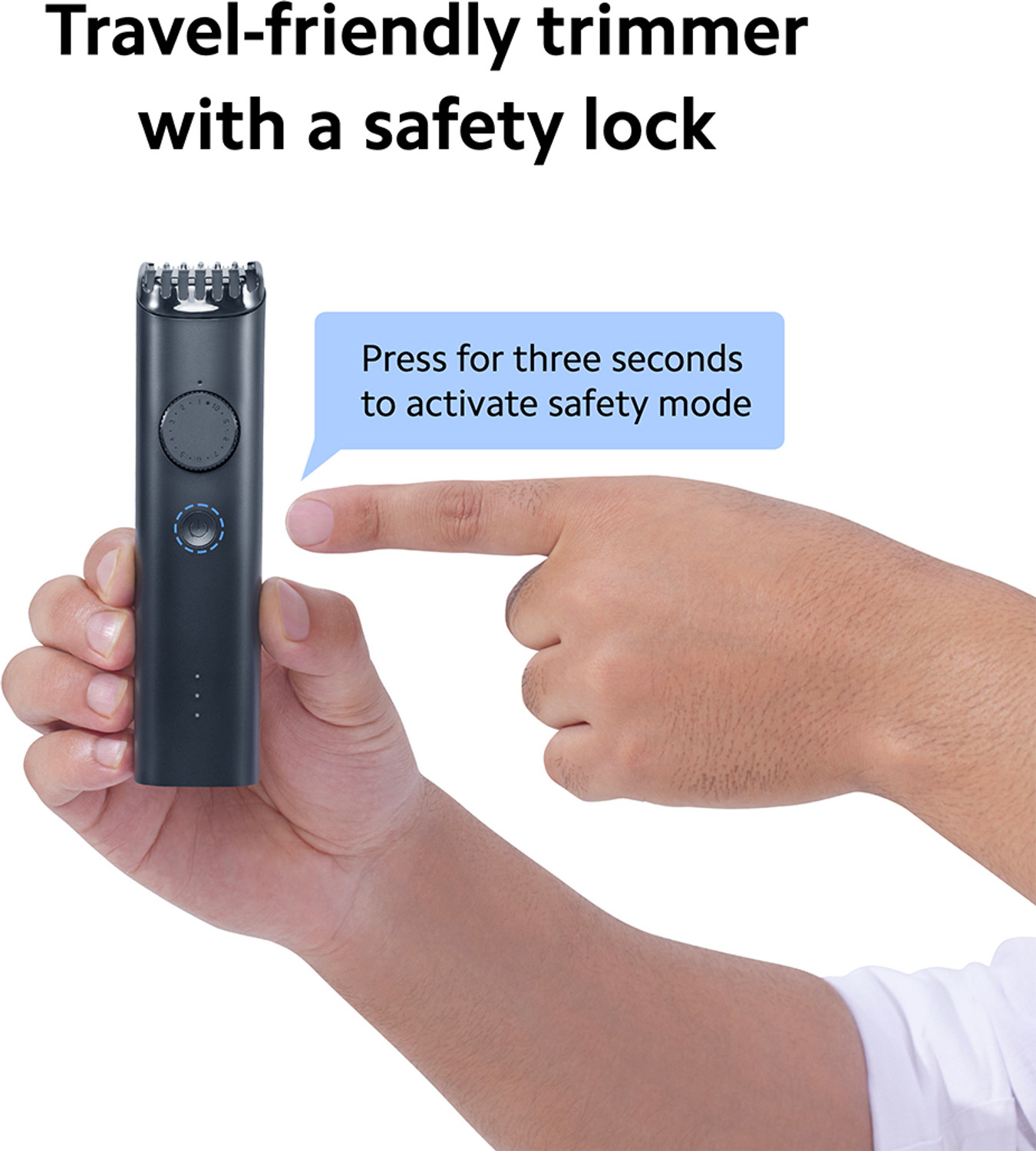 Image of Mi by Xiaomi Beard 2C Trimmer 90 min Runtime 40 Length Settings