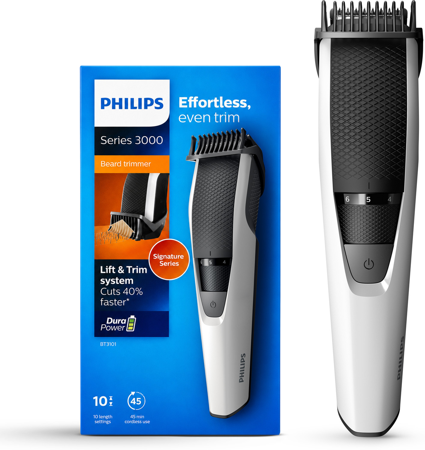 PHILIPS BT3101/15  Runtime: 45 min Trimmer for Men