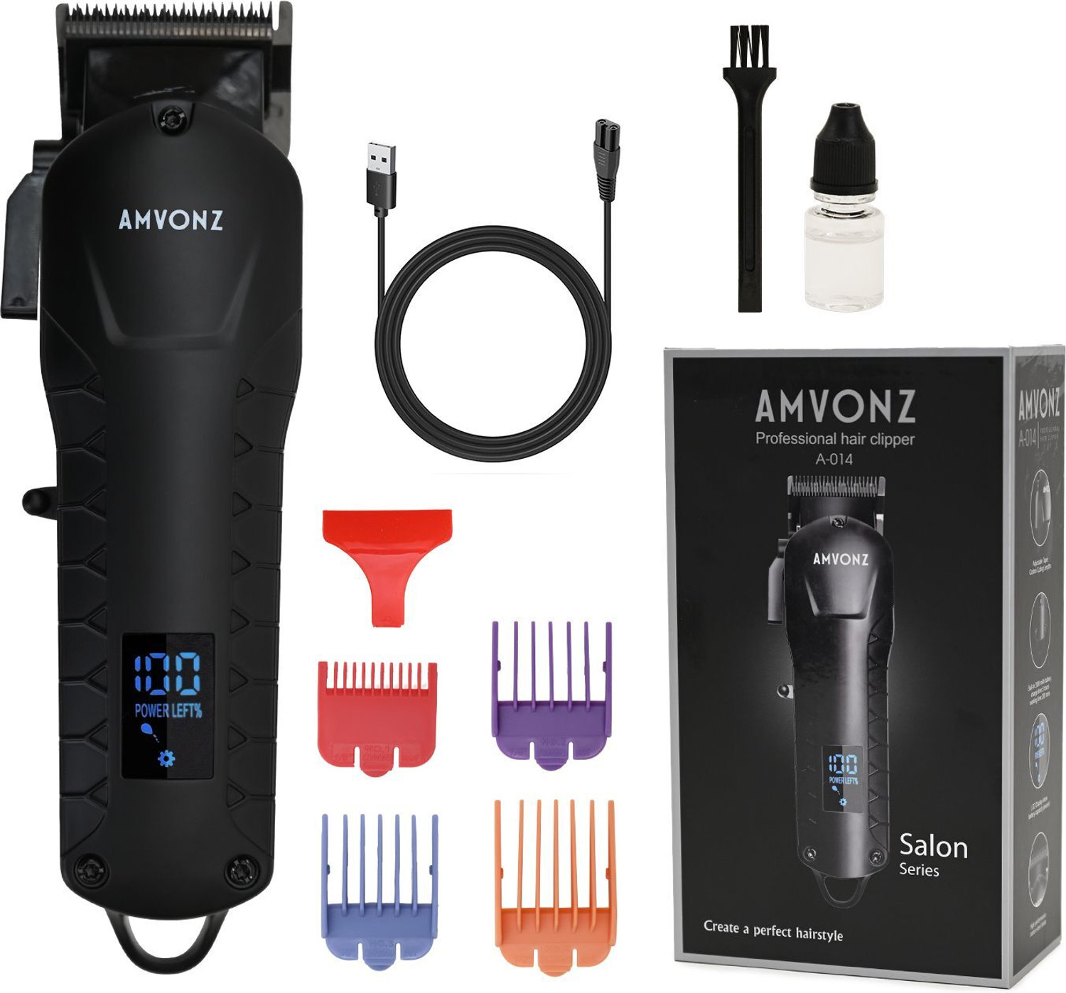 Image of WAIKIL WK 9200 USB Trimmer 45 min Runtime 4 Length Settings (Gold)