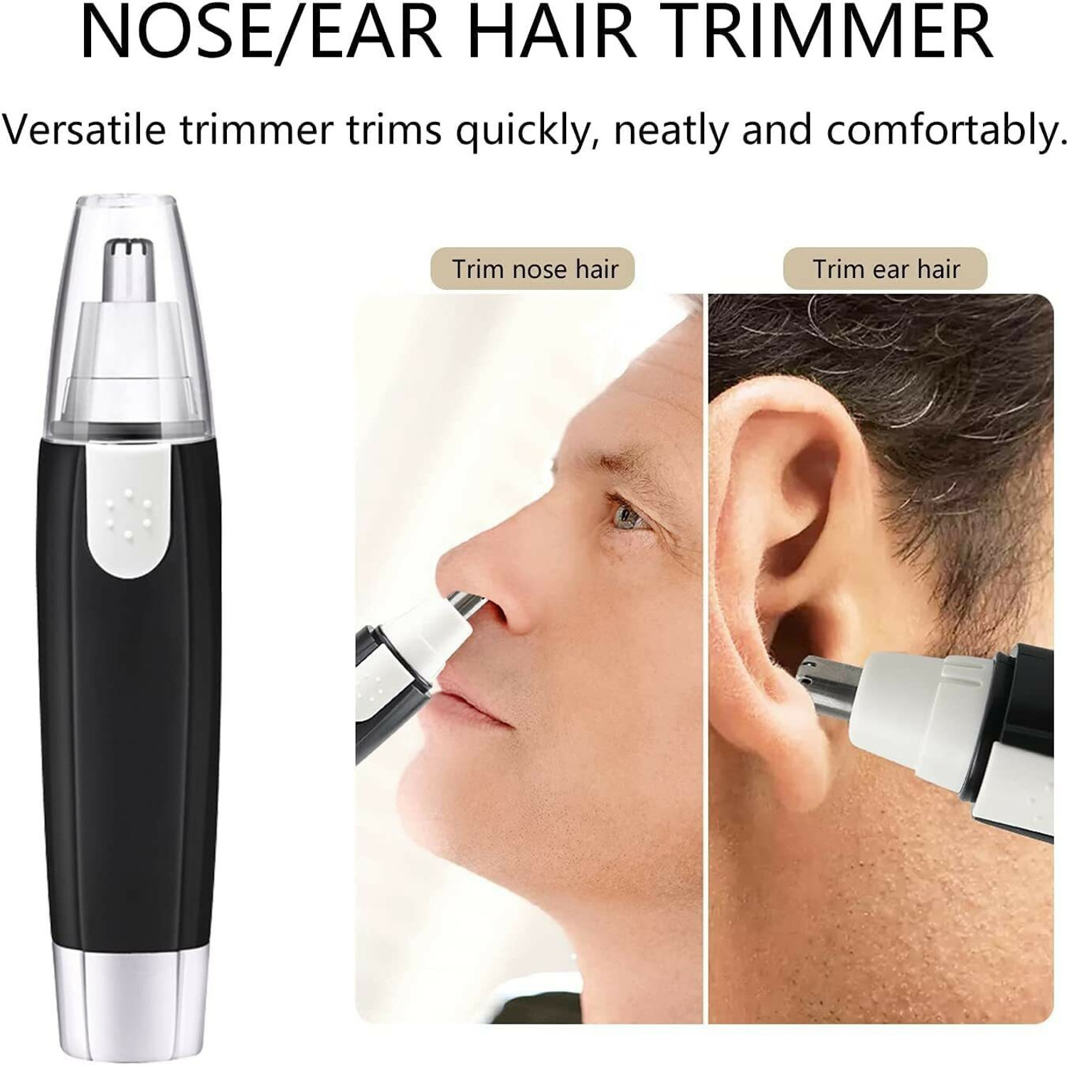 Image of Catron Nose Hair Trimmer Trimmer 30 min Runtime 1 Length Settings