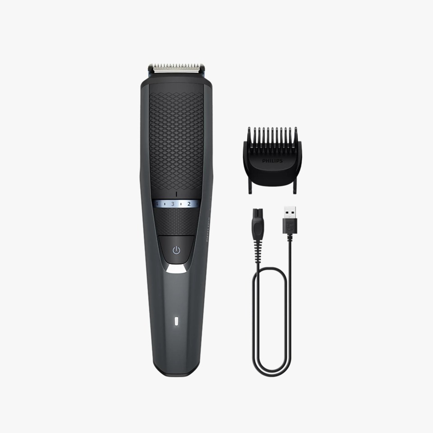 Image of PHILIPS Battery Powered Skin Protect Beard Trimmer for Men Technology, CordlessBT1232 /18 Trimmer 0 min Runtime 0 Length Settings (Black)