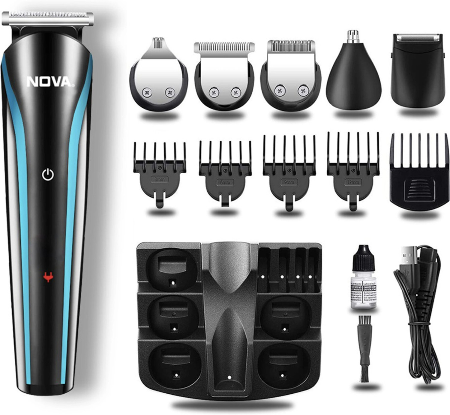 NOVA NG 1152 USB  Runtime: 60 min Trimmer for Men