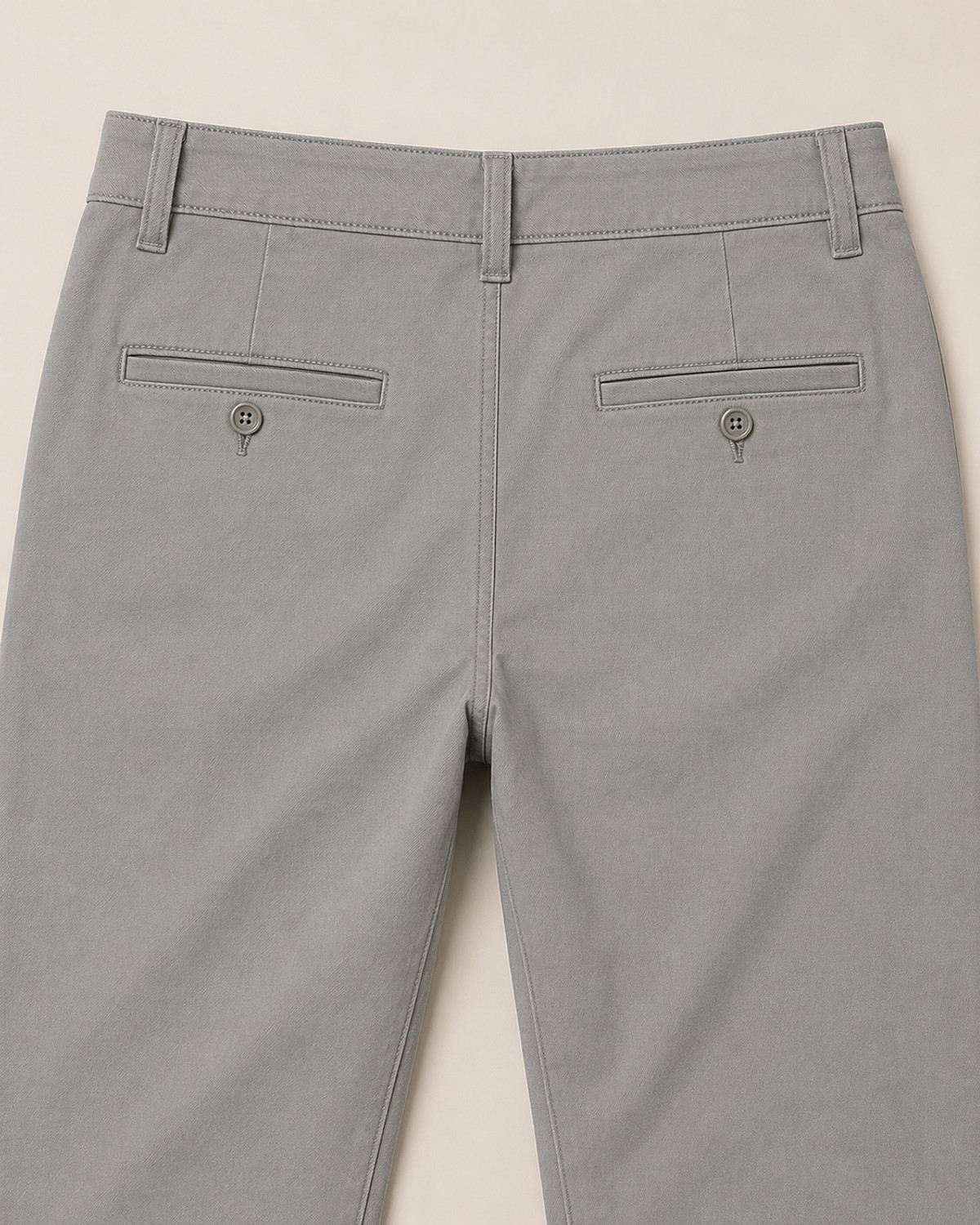 Image of FUBAR Men Regular Fit Grey Cotton Blend Trousers