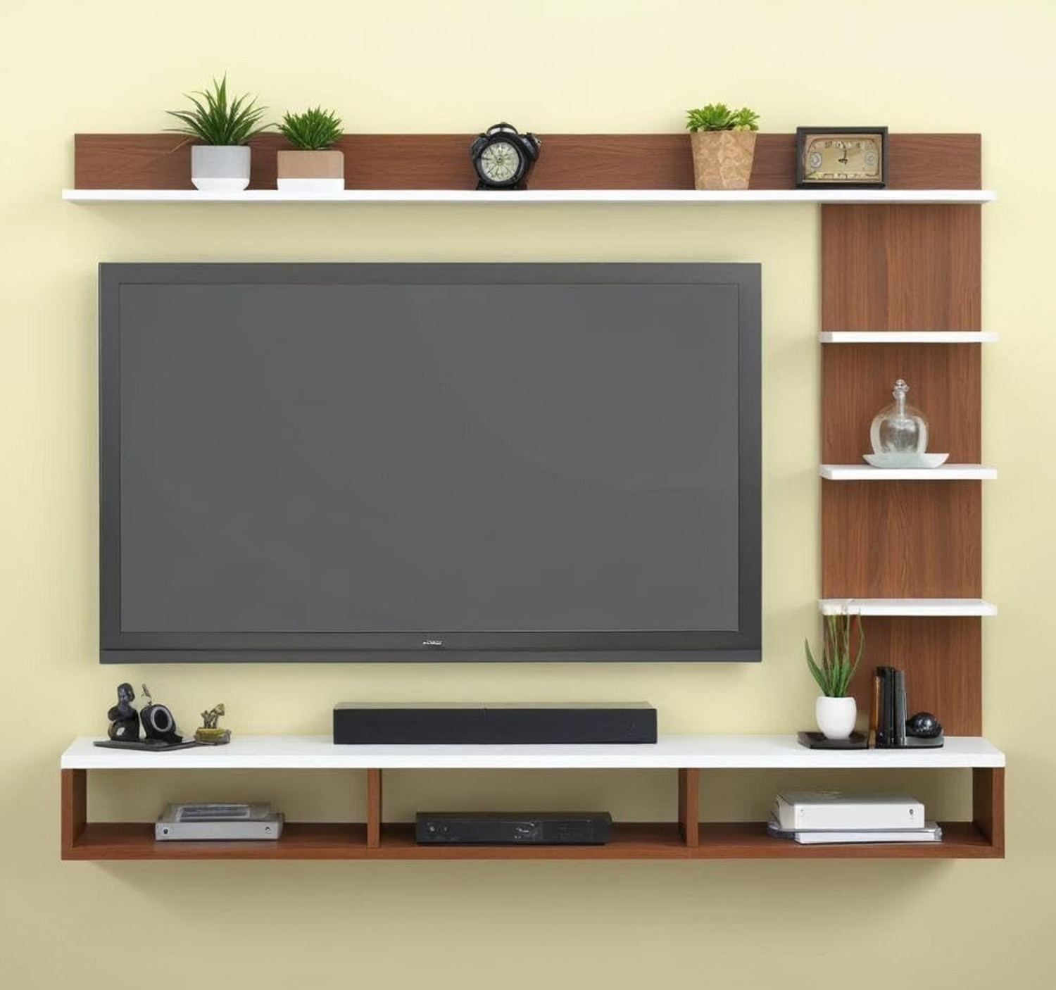 Image of TheGoodLuck TV Stand for 32 to 43 Inch Engineered Wood TV Entertainment Unit (Finish Color - 32-43, DIY(Do-It-Yourself))