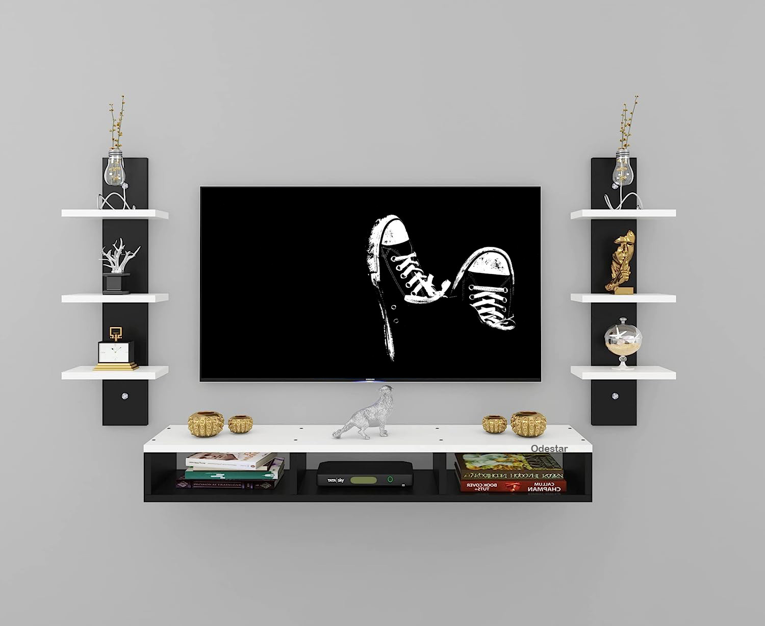 Odestar Odestar Engineered Wood TV Entertainment Unit Set Top Box Stan