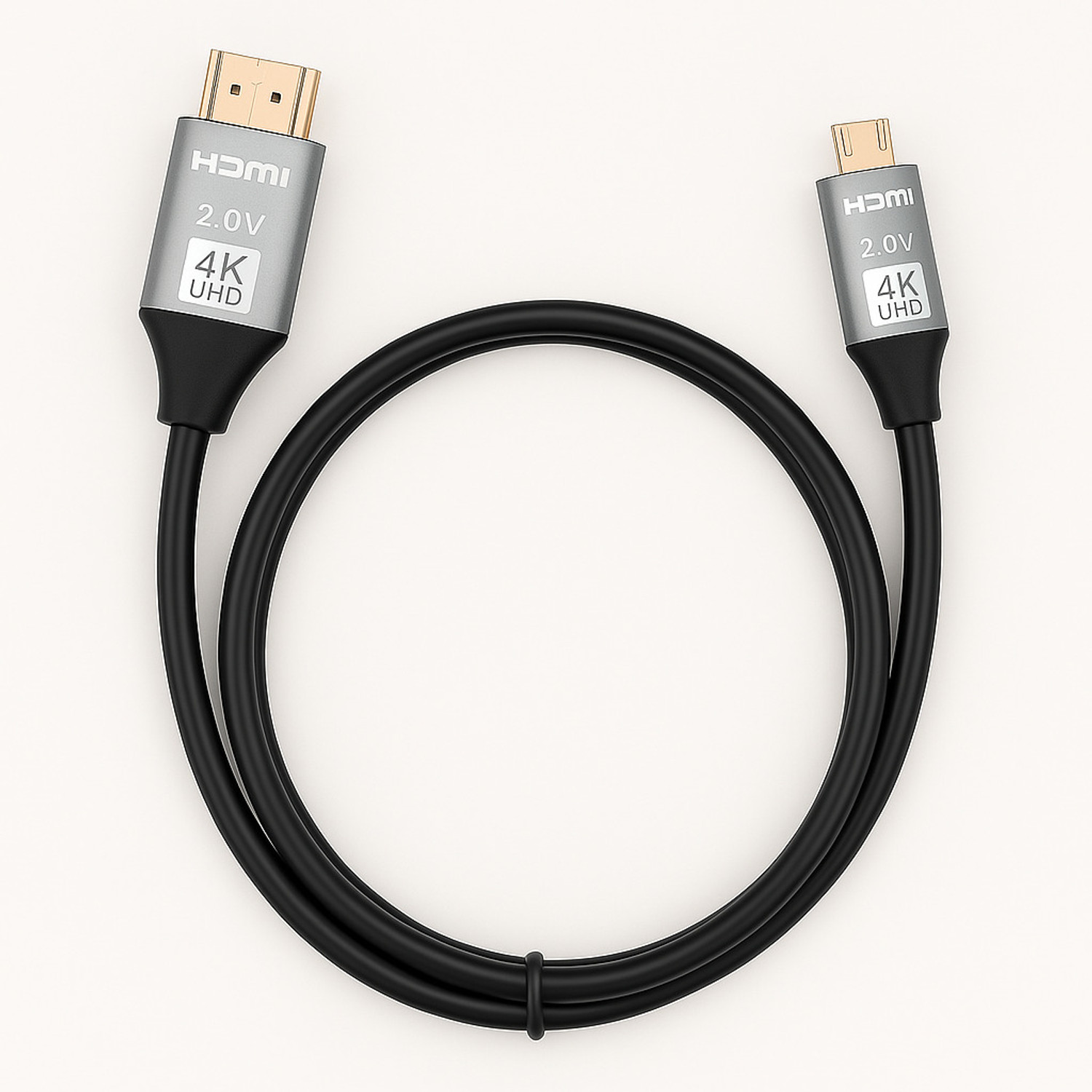 Image of TMC Type C 1.8 m type c to hdmi (Compatible with tv cast, Black, One Cable, NA)