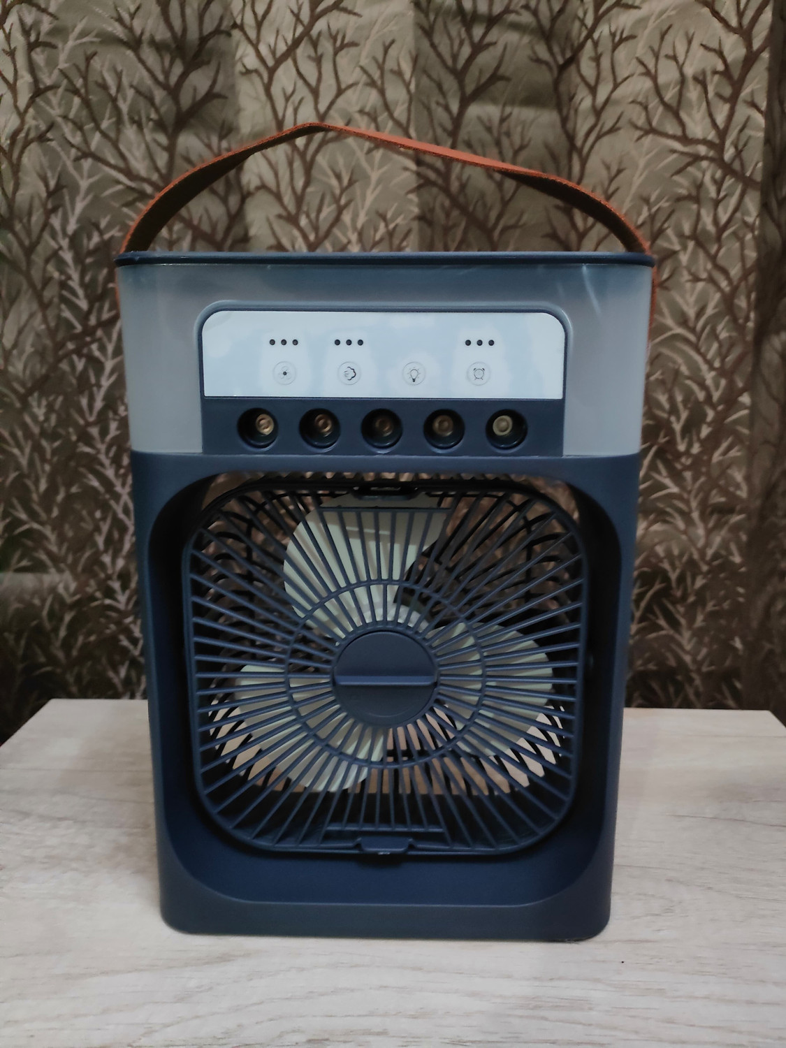 Image of Radhe Air Conditioners Small AC Quiet Personal Air Cooler Powered Mini AIR 161 Neck Fan Bladeless Usb Cooler 146 USB Air Cooler (Multicolor)