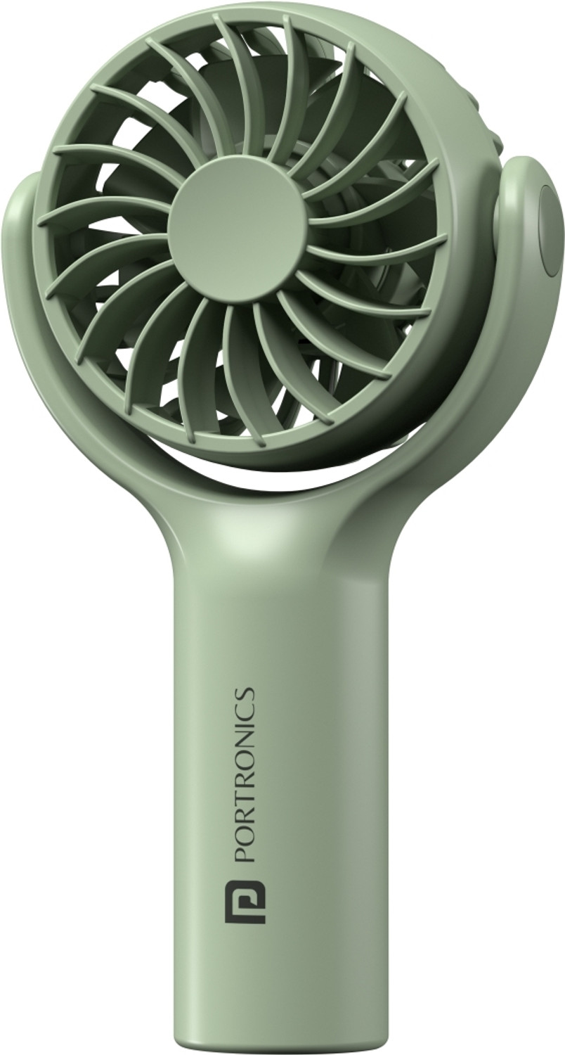 Image of DIGITRENDS Portable table Fan,Powerful desk Fan 1200 mah for kitchen indoor and outdoor table fan display Rechargeable Fan (White)