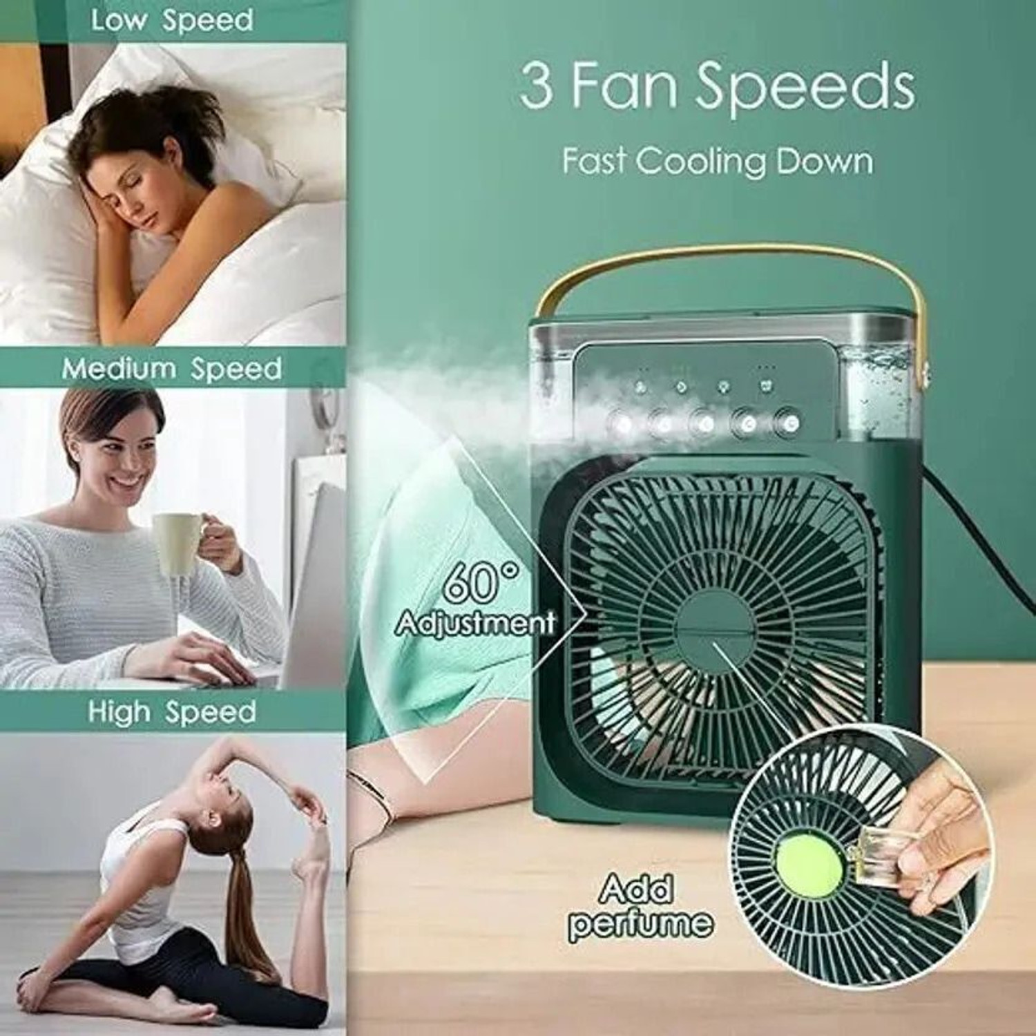 Image of Sindriimart 40 L Room /Personal Air Cooler (Multicolor, Mini-Cooler-001HTS 1)