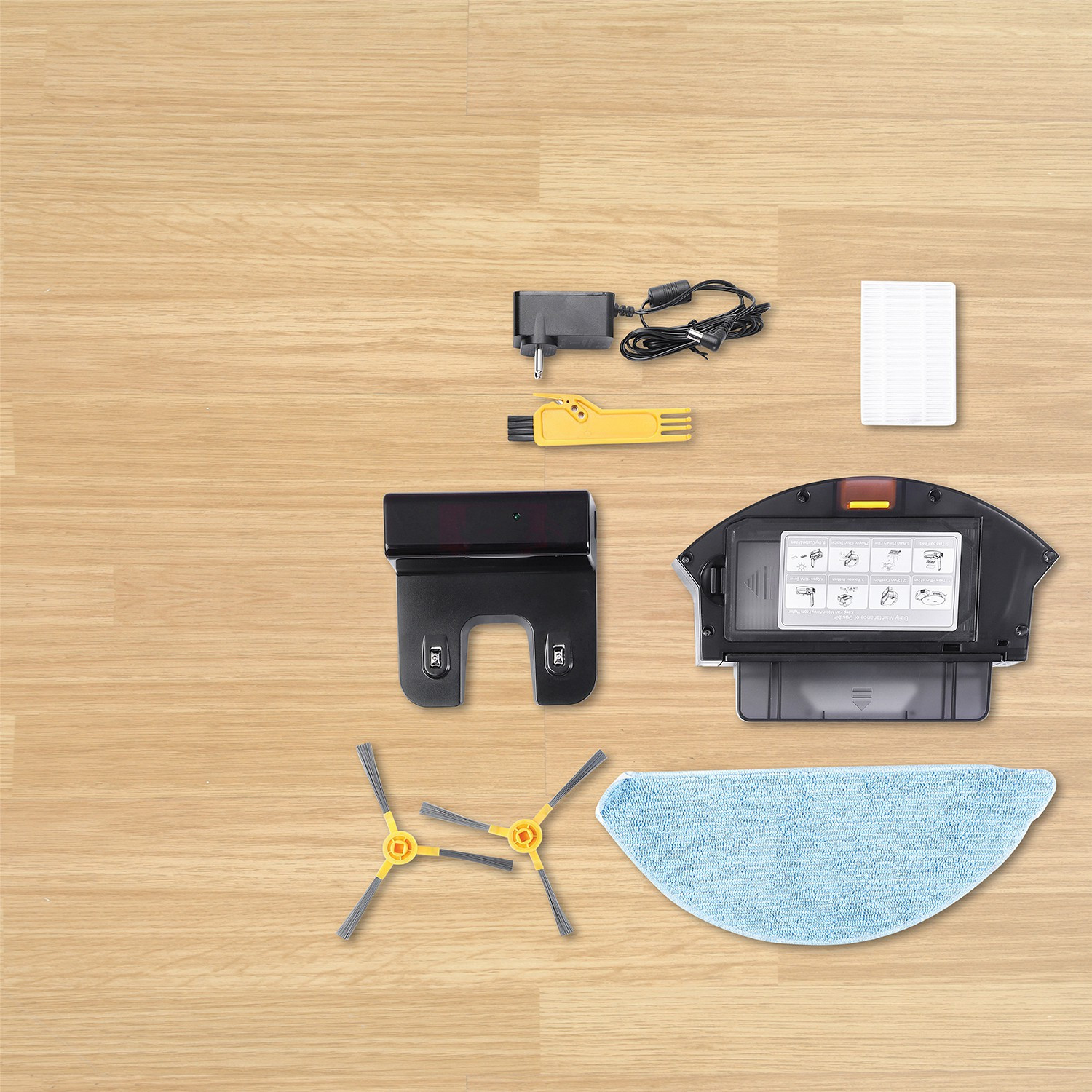 Image of Haier TH27U1 Robotic Floor Cleaner (WiFi Connectivity, Google Assistant and Alexa)