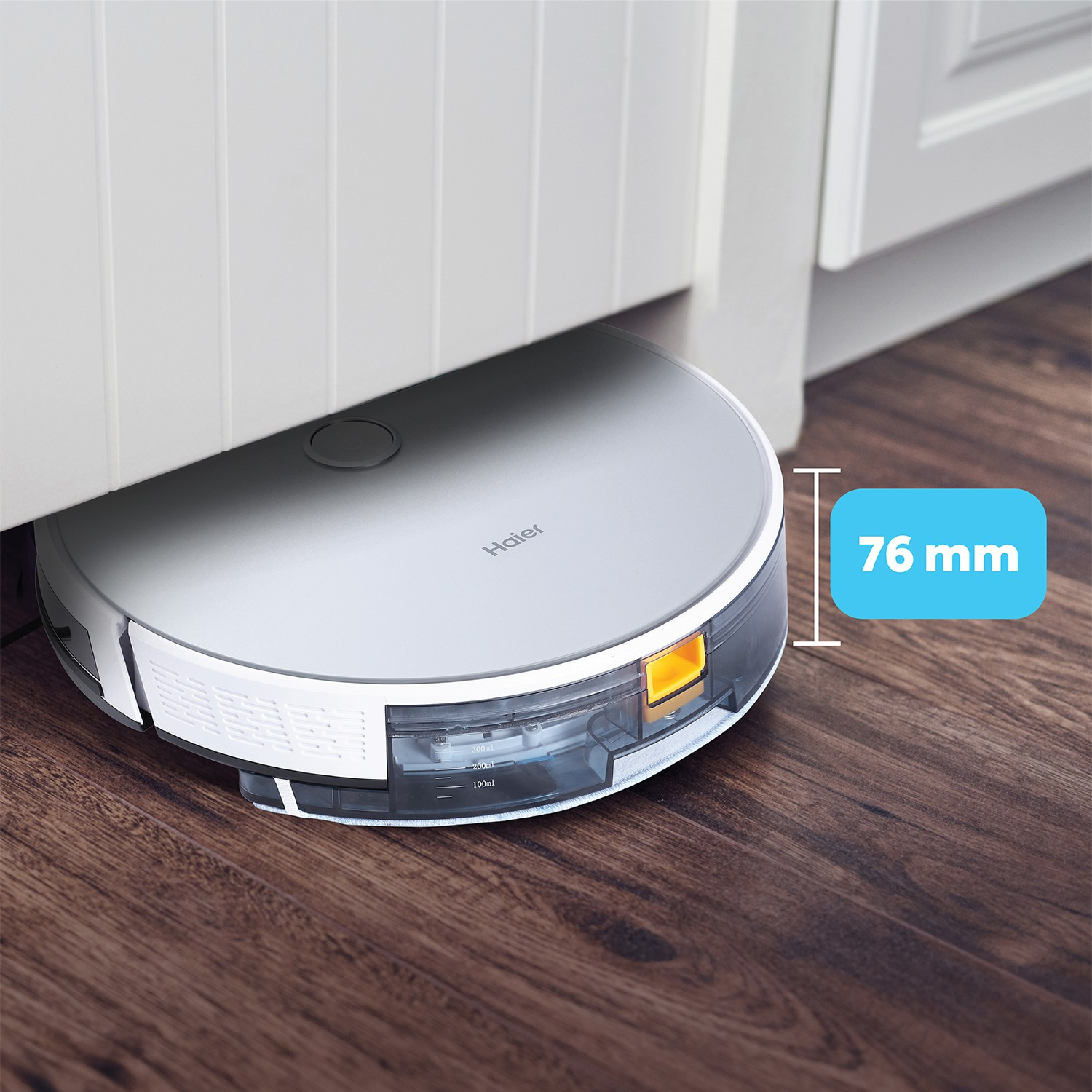 Image of Haier TH27U1 Robotic Floor Cleaner (WiFi Connectivity, Google Assistant and Alexa)