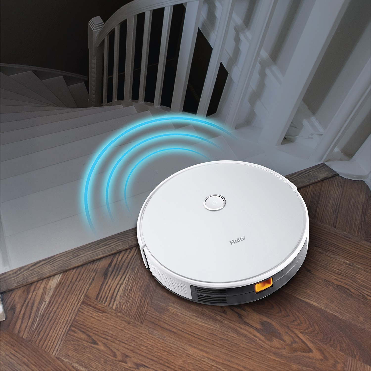 Image of Haier TH27U1 Robotic Floor Cleaner (WiFi Connectivity, Google Assistant and Alexa)