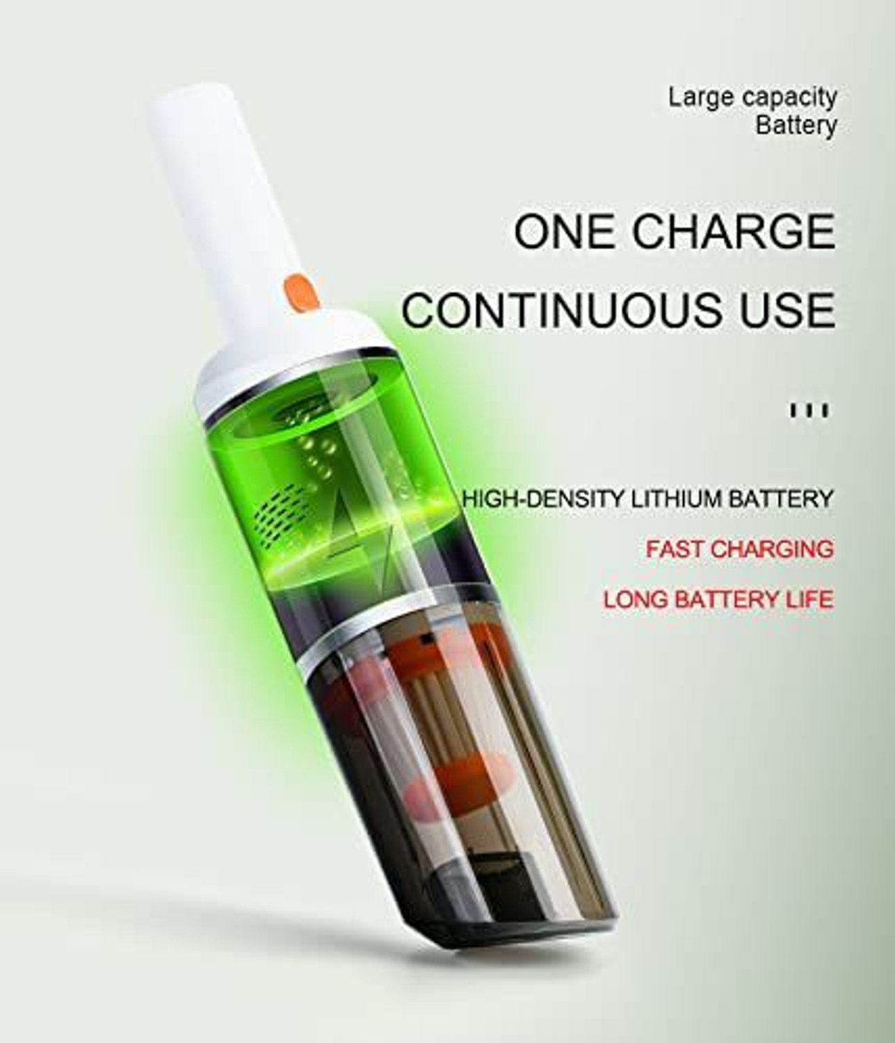 Image of Keekos 12V High Power Wet & Dry Portable Handheld Car Vacuum Cleaner with 2 in 1 Car Vacuum Cleaner