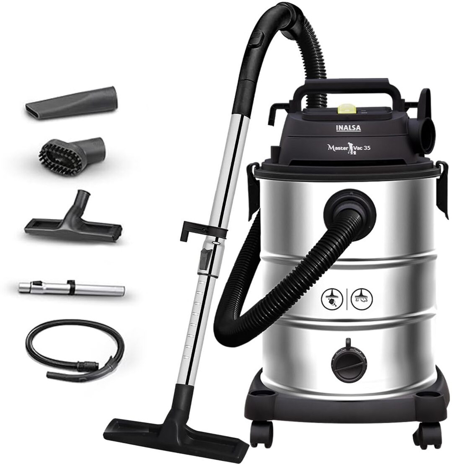 Inalsa Master vac 35 Wet and Dry Blowing 3 in 1 Multifunction Cleaner Wet & Dry Vacuum Cleaner