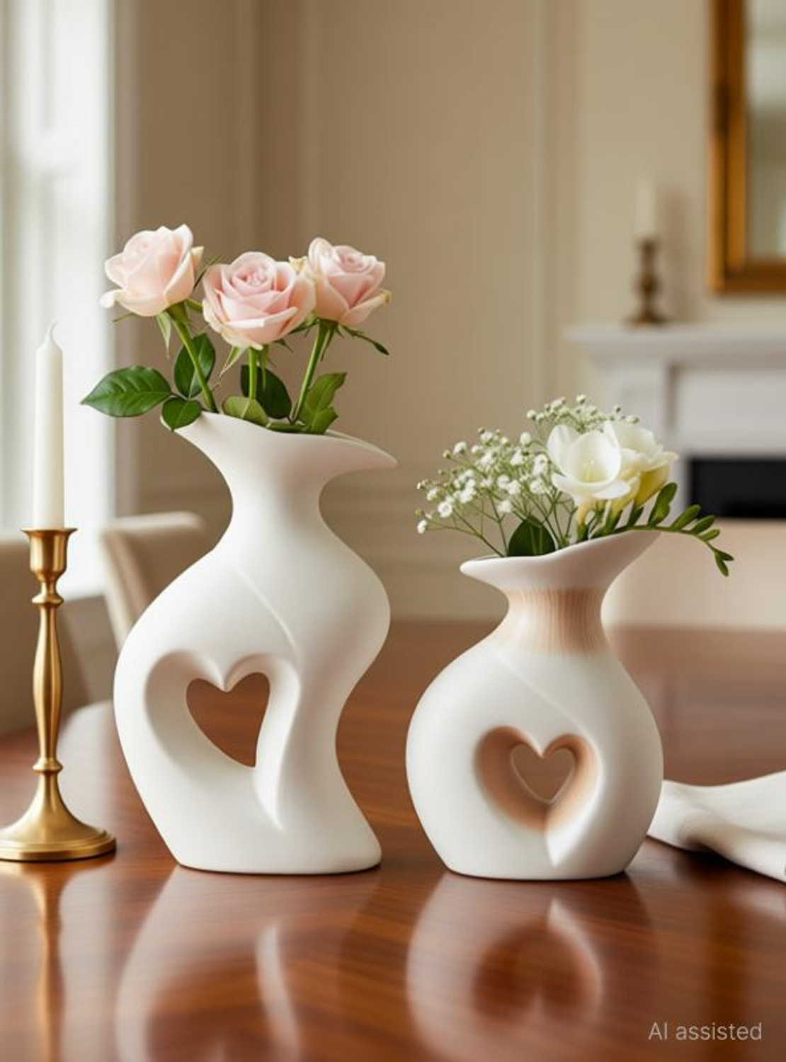 Image of ICENATION Iron Vase (8 inch, Gold)
