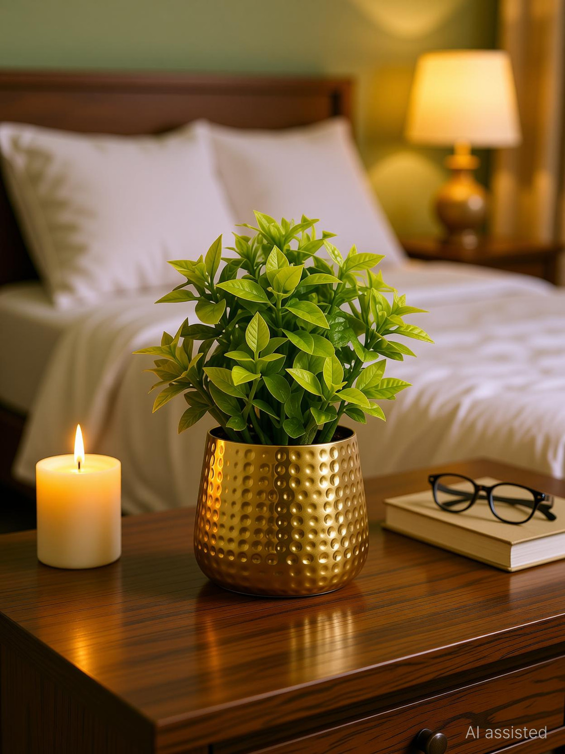 Image of ICENATION Iron Vase (8 inch, Gold)