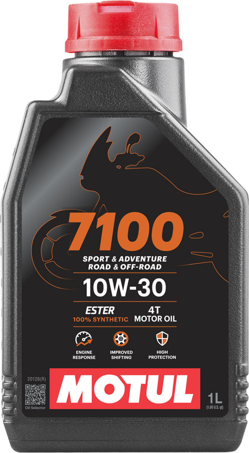MOTUL 7100 4T 10W-30Ester core 100% Synthetic Ester Full-Synthetic Eng