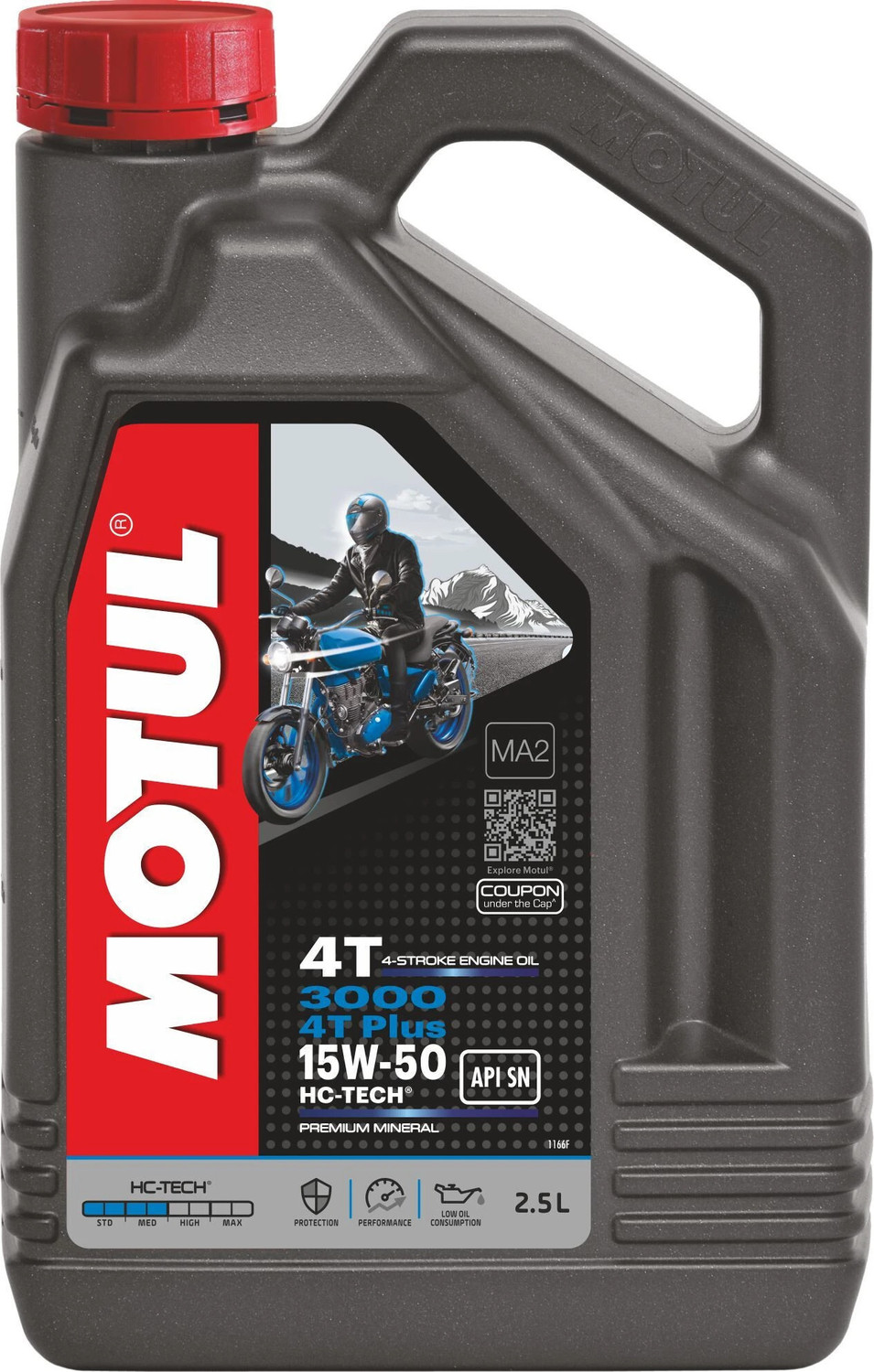 Motul 3000 4T Plus 15W-50 HC-Tech Engine Oil – ₹818