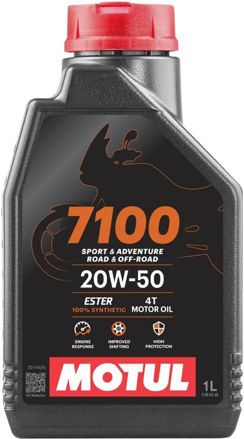 MOTUL 7100 4t 20w50 100% Synthetic Ester Synthetic Blend Engine Oil