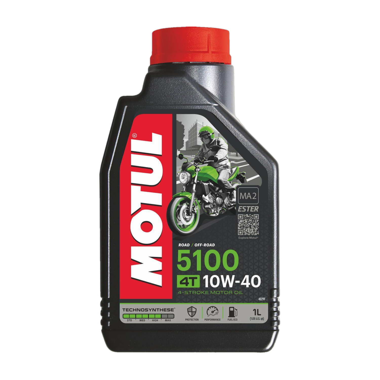 MOTUL 5100 10W40 1L engine oil Motul Semi Synthetic Engine Oil 5100 series 10W40 grade Synthetic Blend Engine Oil  (1000 ml)