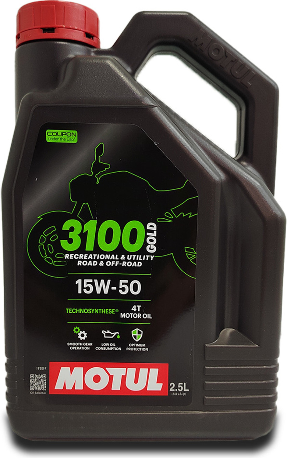 MOTUL 3100 GOLD 4T 15W-50 High-Mileage Engine Oil
