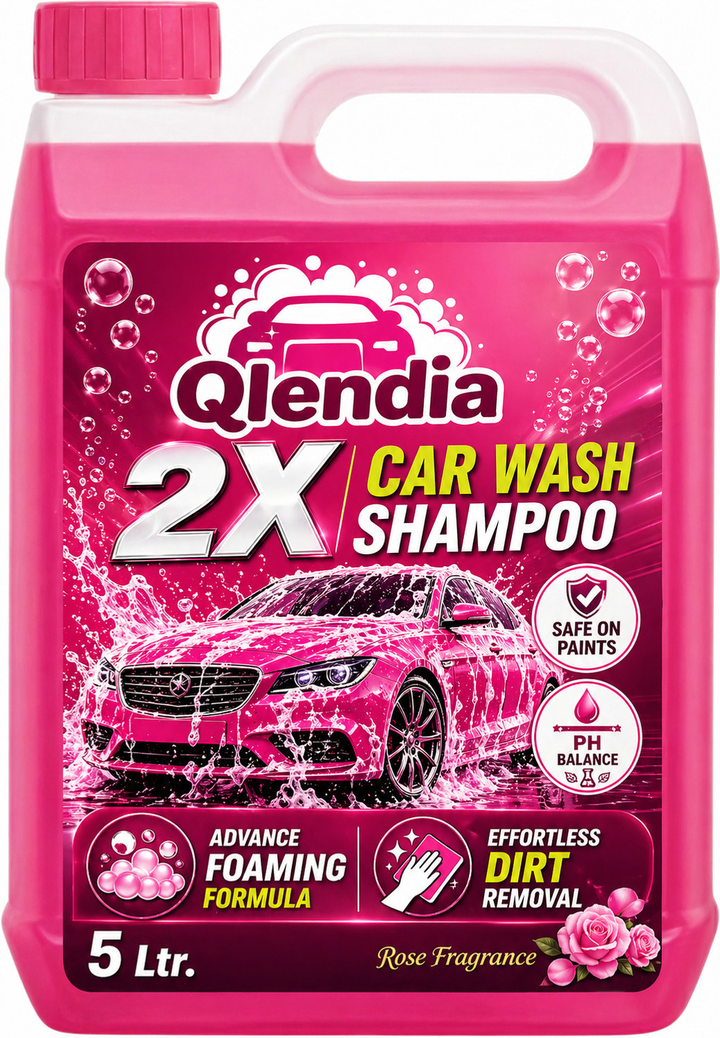 Image of GROVANTI ORGANIC High Foam Car Shampoo Car Washing Liquid(5L+5L) Car Washing Liquid Car Washing Liquid (10000 ml)